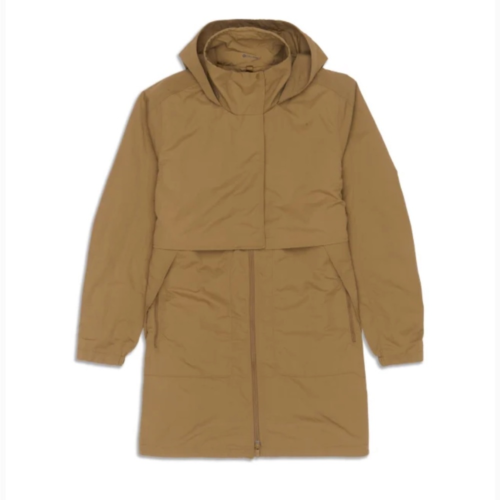 Lululemon Always Effortless long jacket size 8